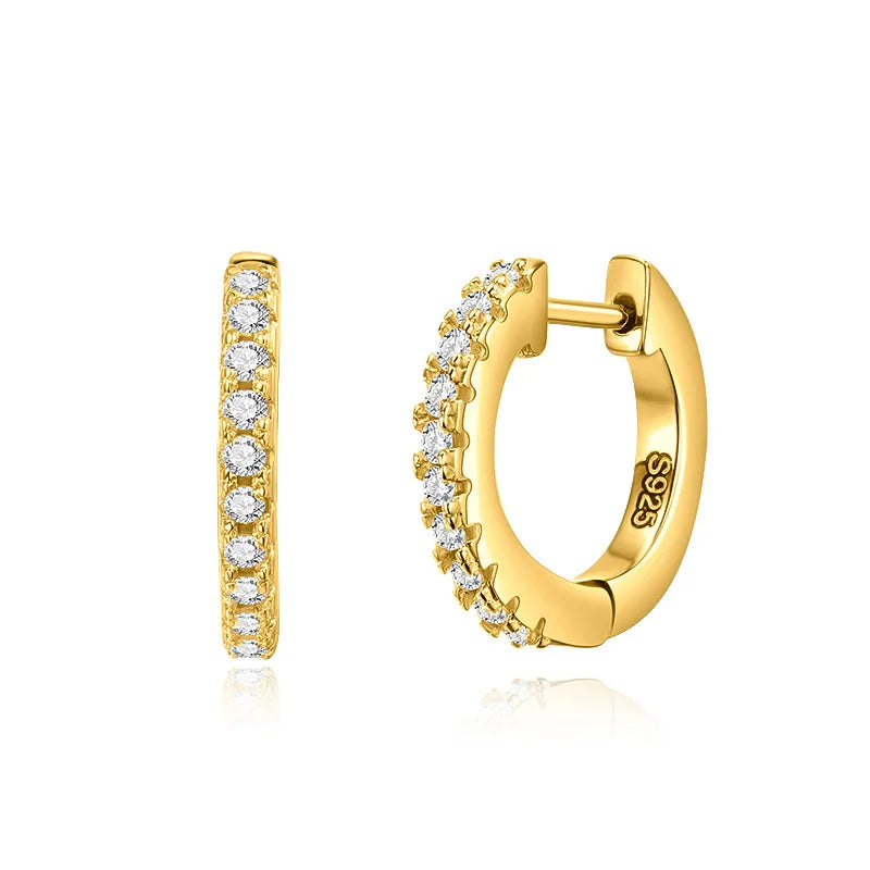 JASMINE Earring - GRA studded earring s925 silver / gold plated